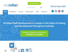 Tablet Screenshot of mcmillan.net.au